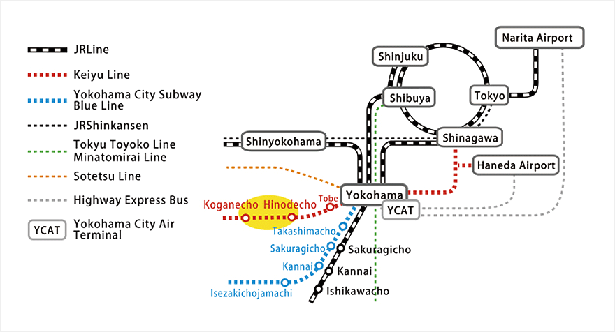 koganecho bazaar2018 map